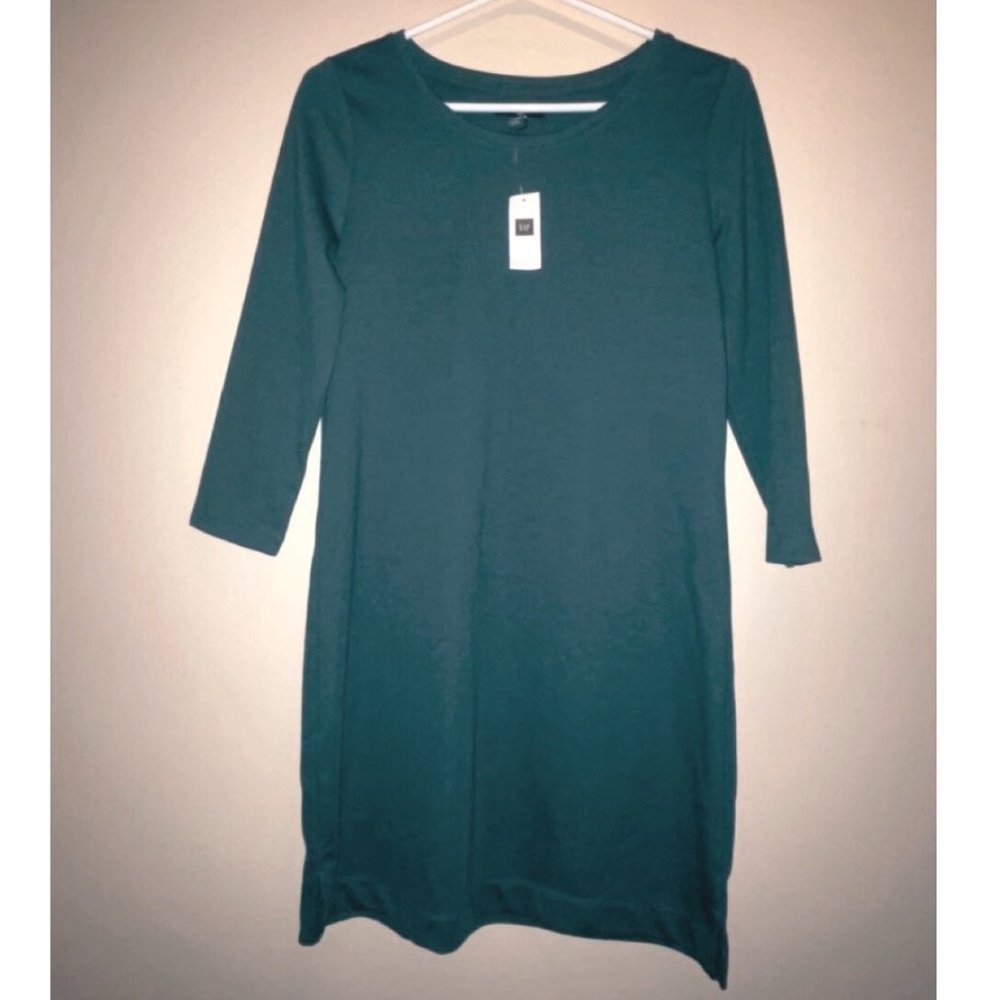 BNWT - GAP Dark Green T Shirt Dress
